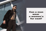A man can wear a women’s fur coat confidently—exploring bold, stylish outfits that redefine modern gender-neutral fashion.
