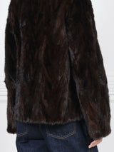 Upcycled Mink Fur Jacket