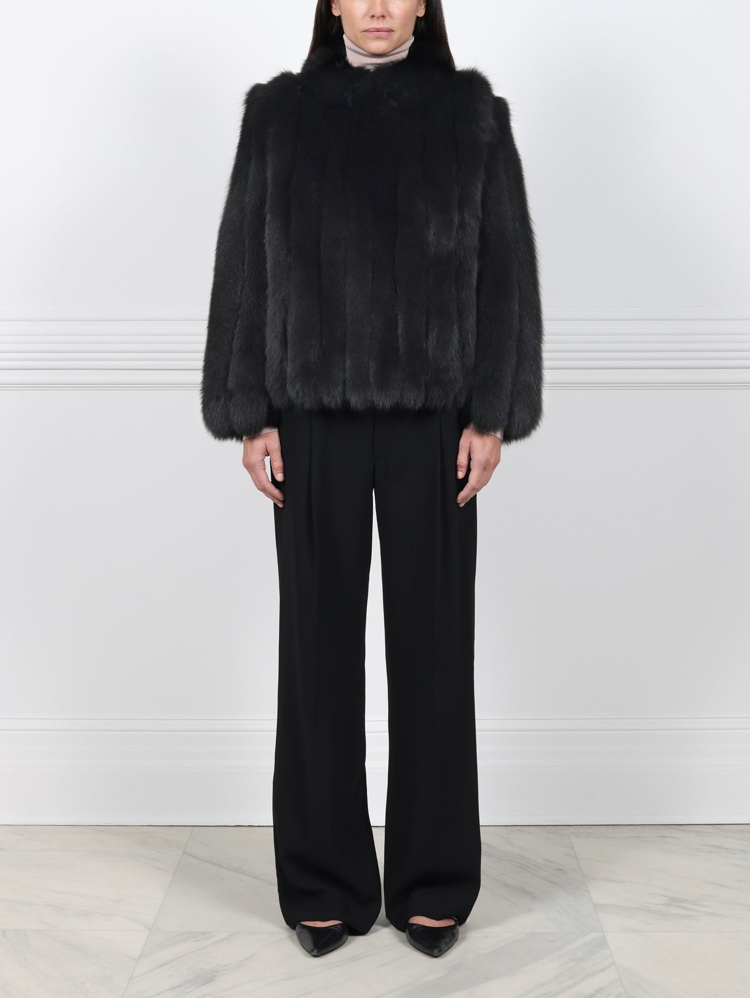 The Sawyer Fox Fur Jacket