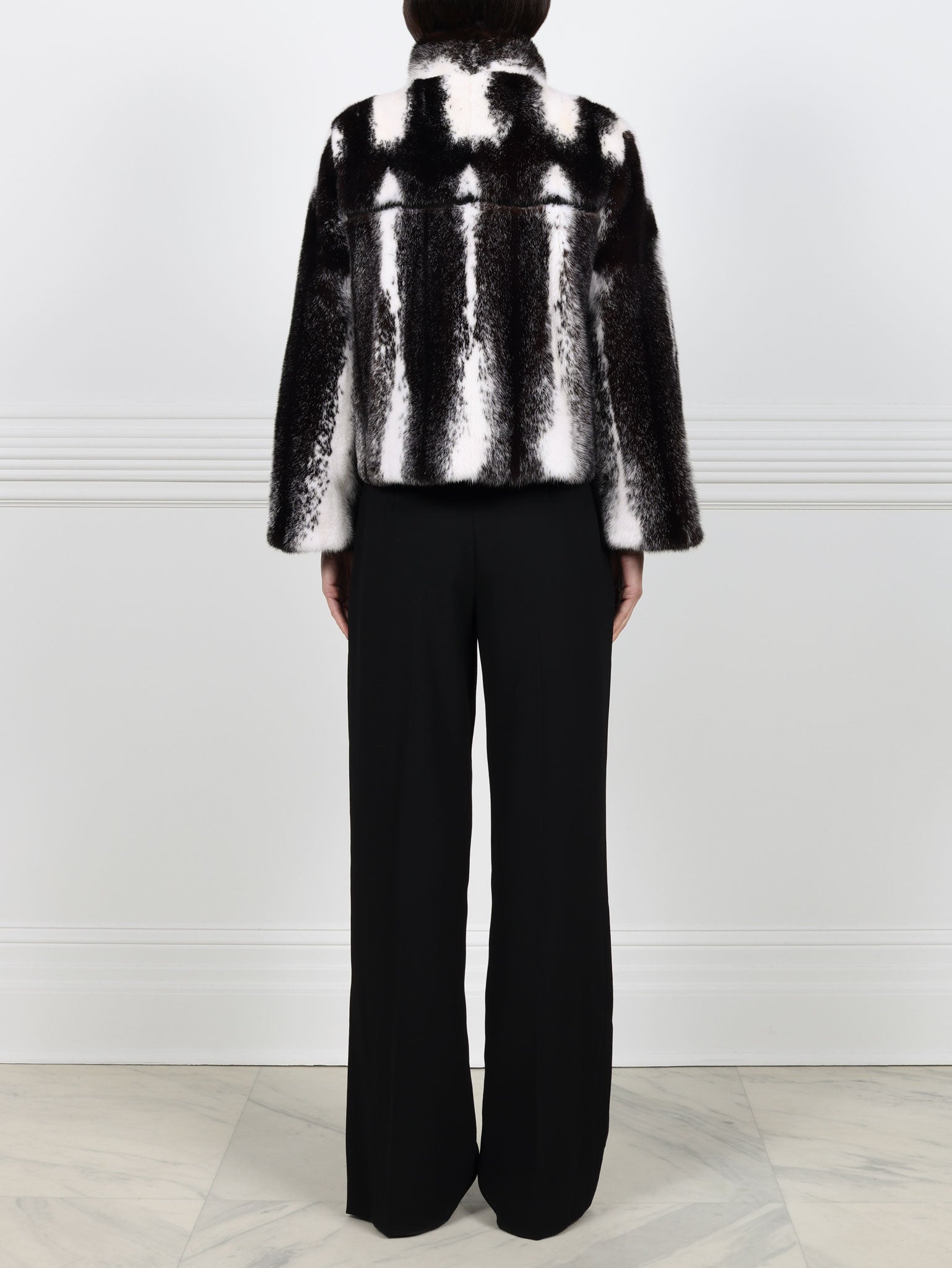 The Sawyer Cross Mink Fur Jacket