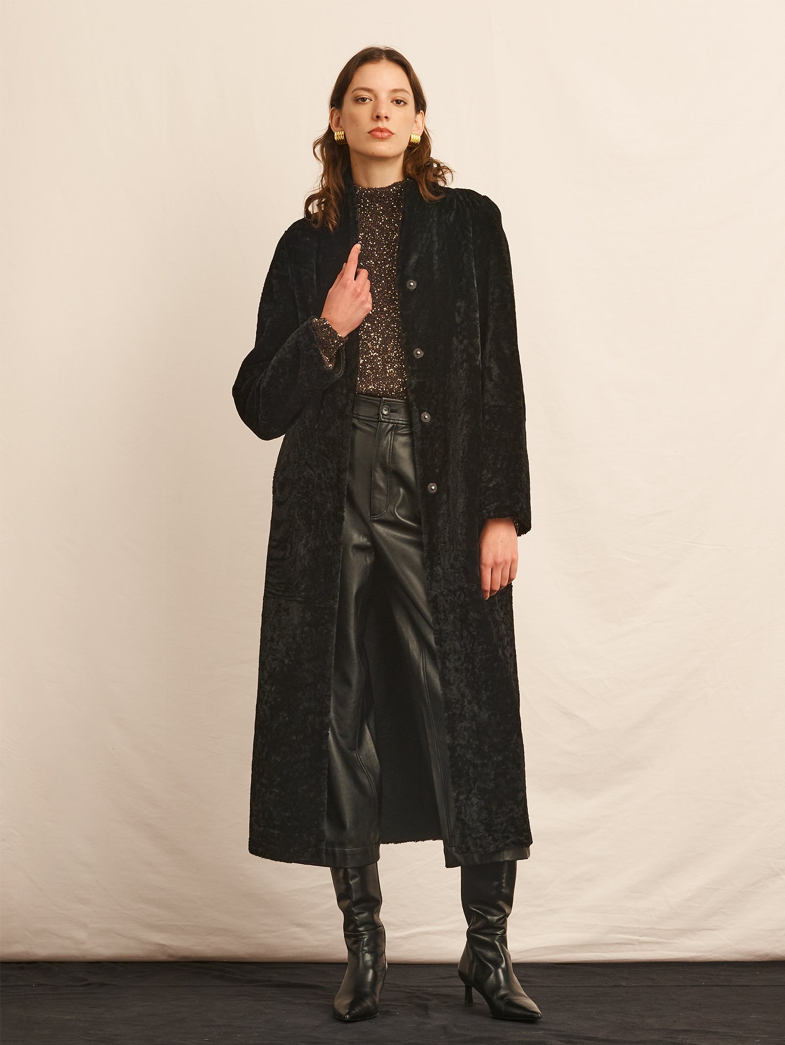 The Cleopatra Shearling Coat