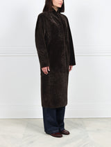 The Cleo Reversible  Shearling Coat