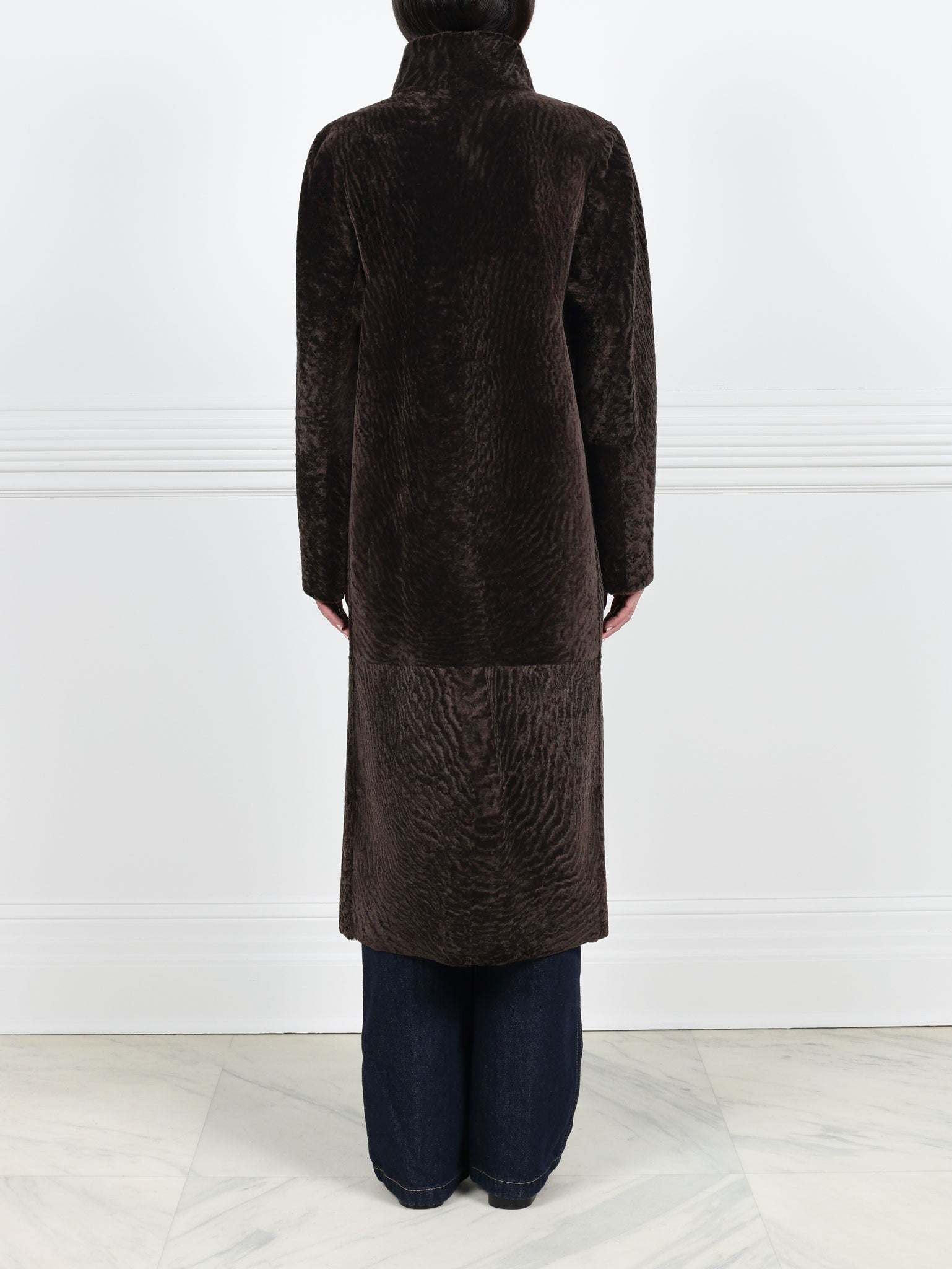 The Cleo Reversible  Shearling Coat