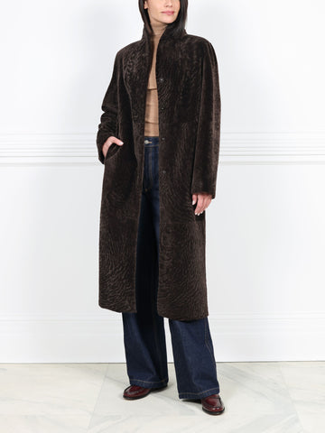 The Cleo Reversible  Shearling Coat