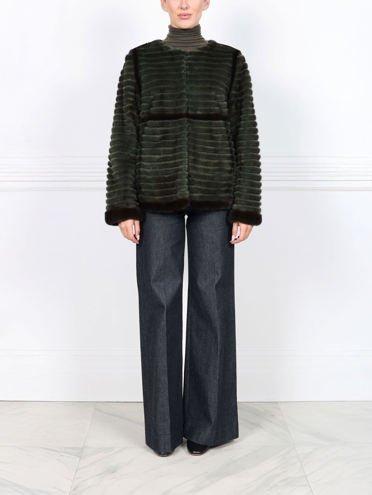 The Finley  Mink Fur Jacket