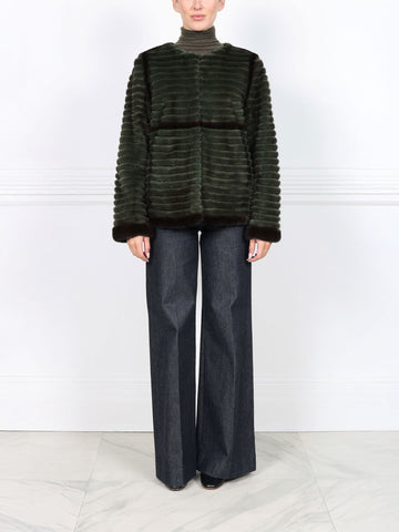 The Finley  Mink Fur Jacket