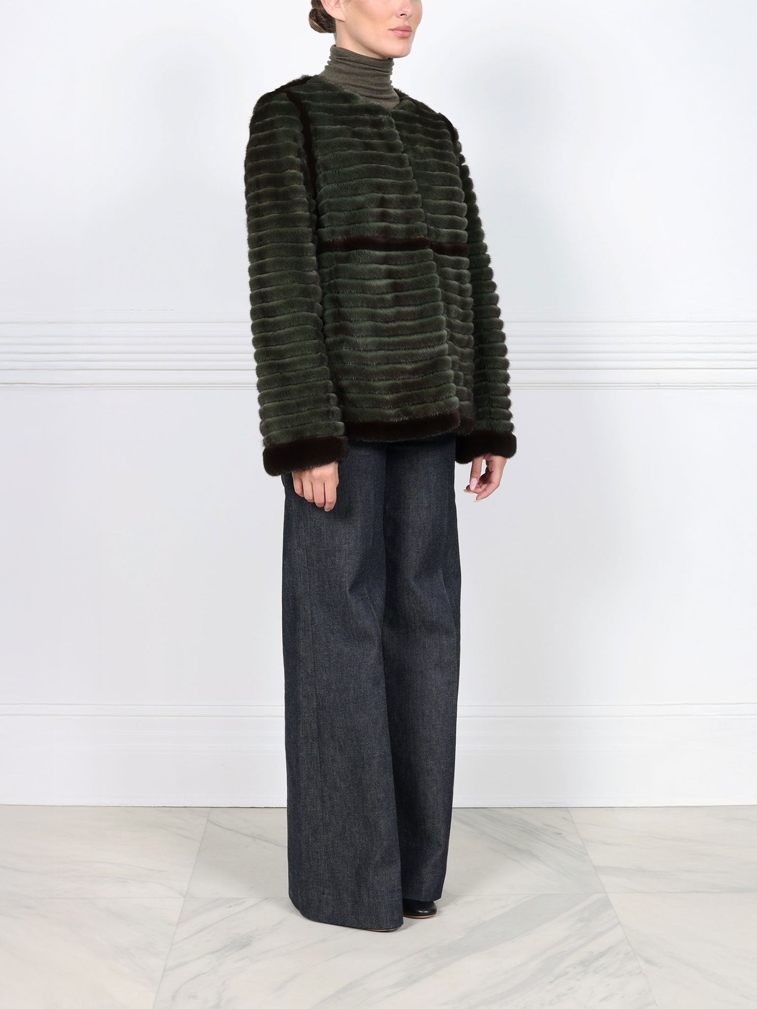 The Finley  Mink Fur Jacket