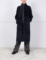 The Cleo Curly Shearling Coat