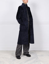 The Cleo Curly Shearling Coat