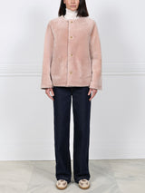 The Farrah Reversible Shearling Jacket
