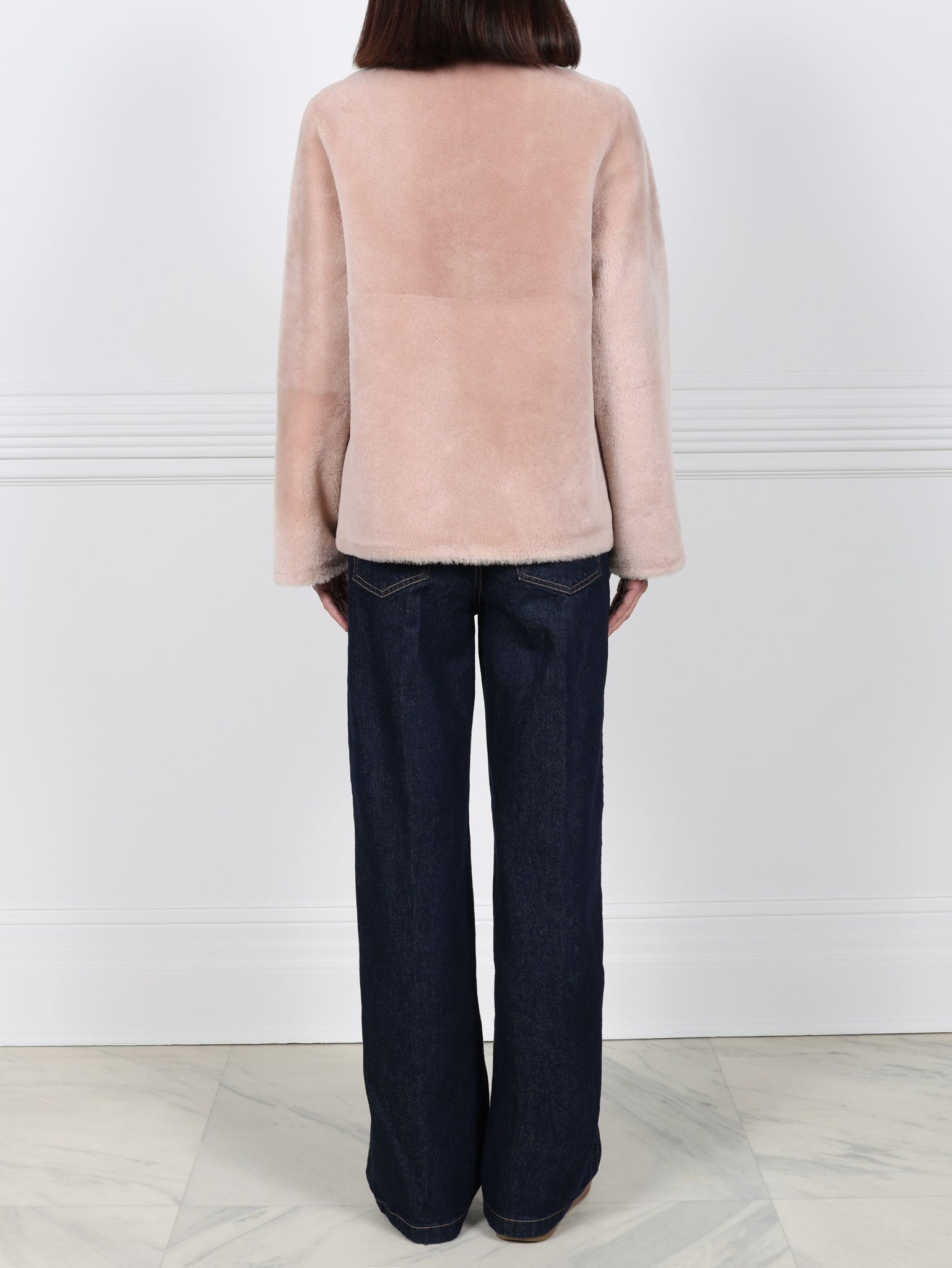 The Farrah Reversible Shearling Jacket
