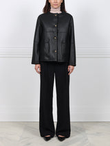 The Farrah Reversible Shearling Jacket