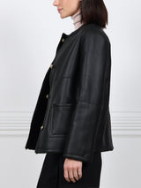 The Farrah Reversible Shearling Jacket