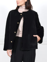 The Farrah Reversible Shearling Jacket