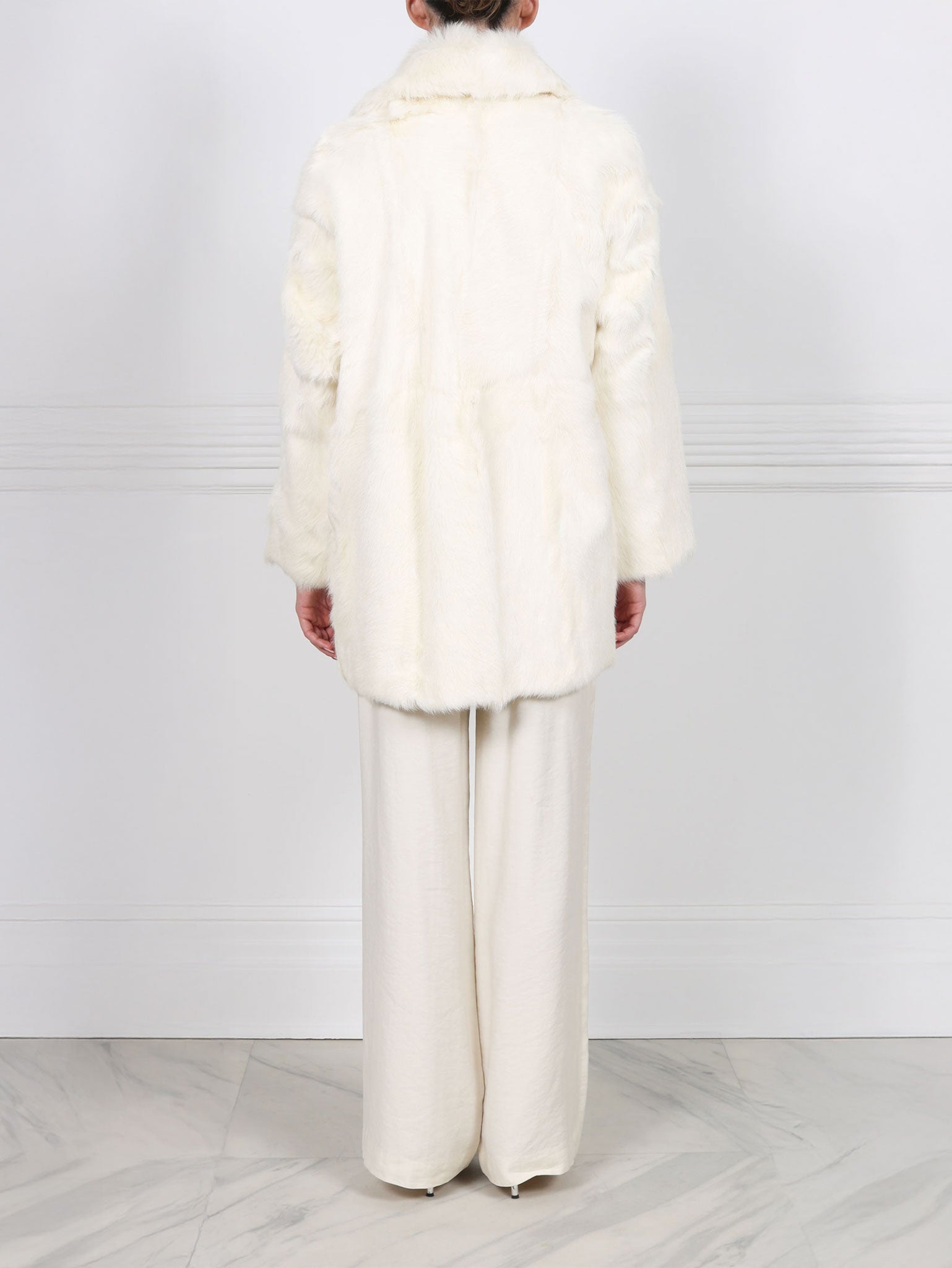 The Renee Oversized Shearling Coat