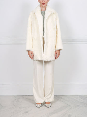 The Renee Oversized Shearling Coat