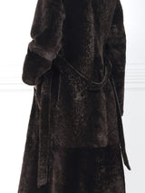 The Celine Shearling Trench Coat