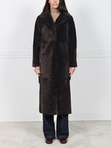 The Celine Shearling Trench Coat