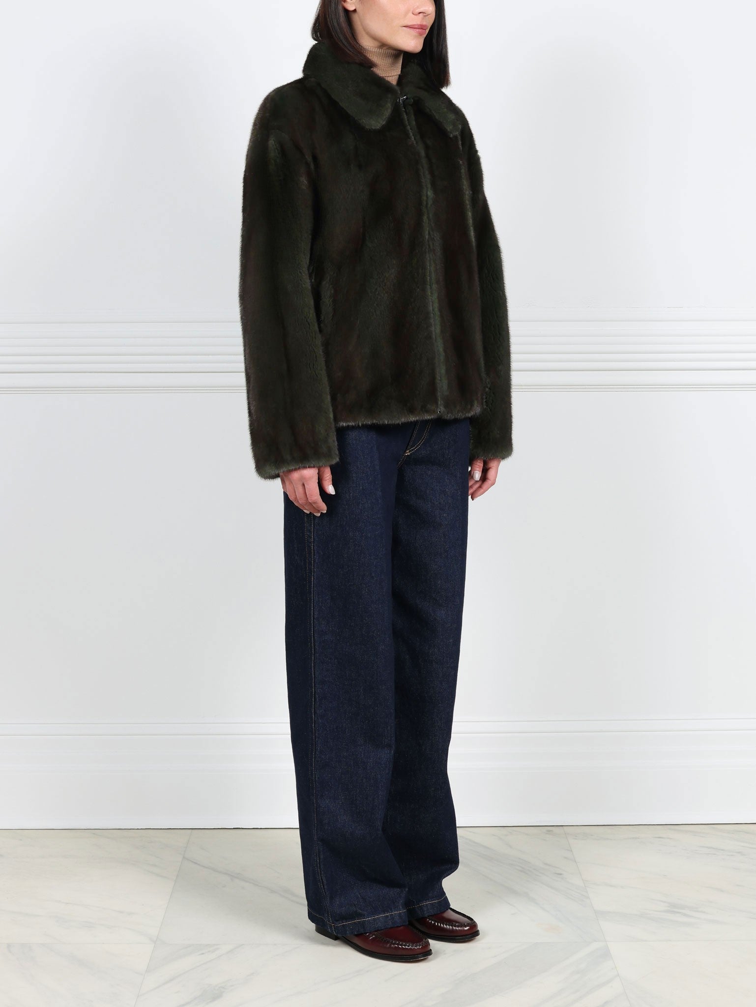 The Dahlia Mink Fur Jacket