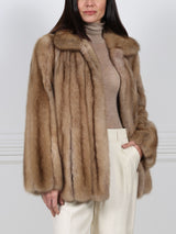 The Honey Sable Fur Jacket