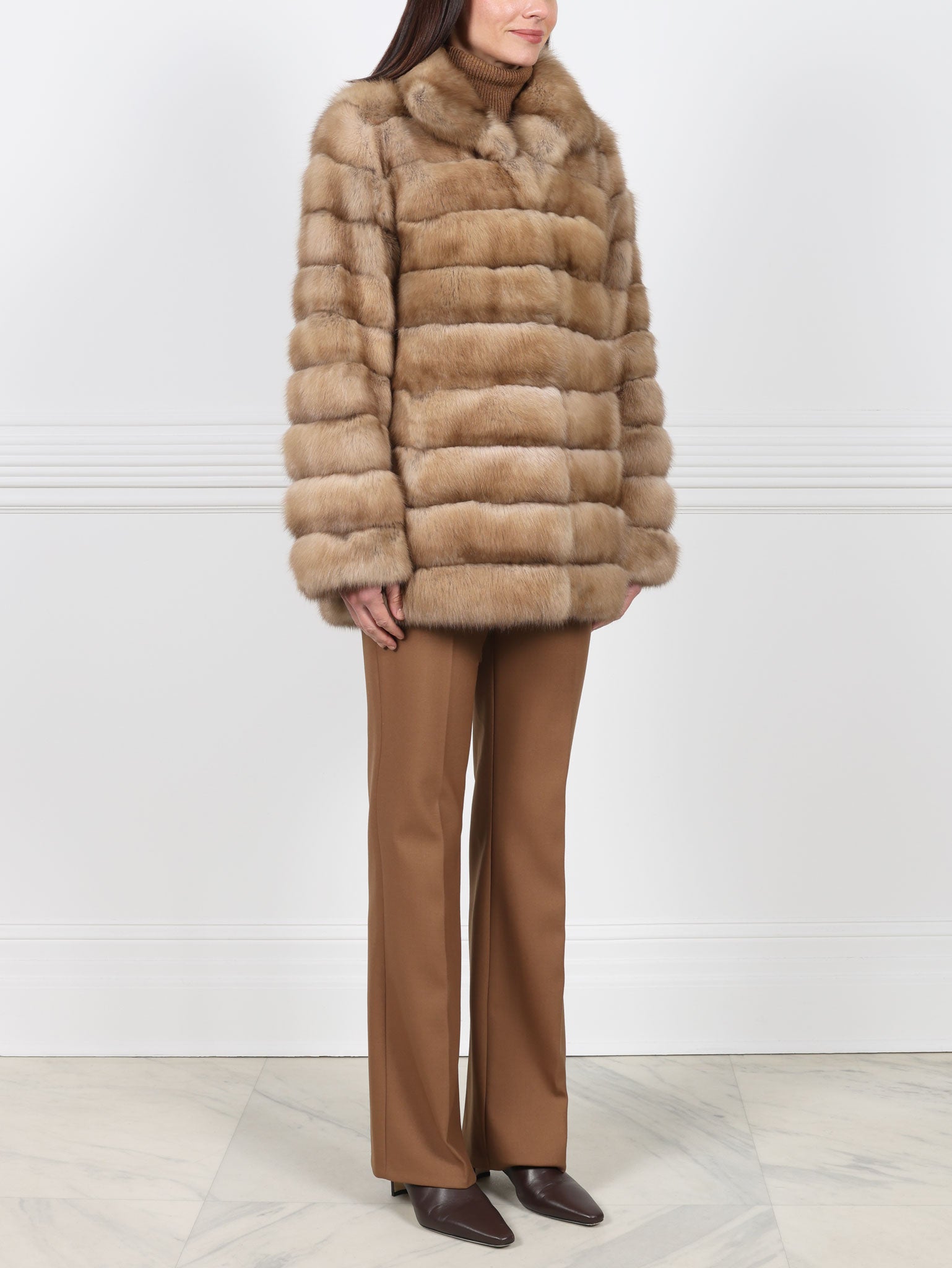 The Grace Sable Fur Jacket