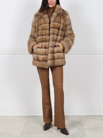 The Grace Sable Fur Jacket