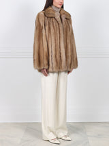 The Honey Sable Fur Jacket