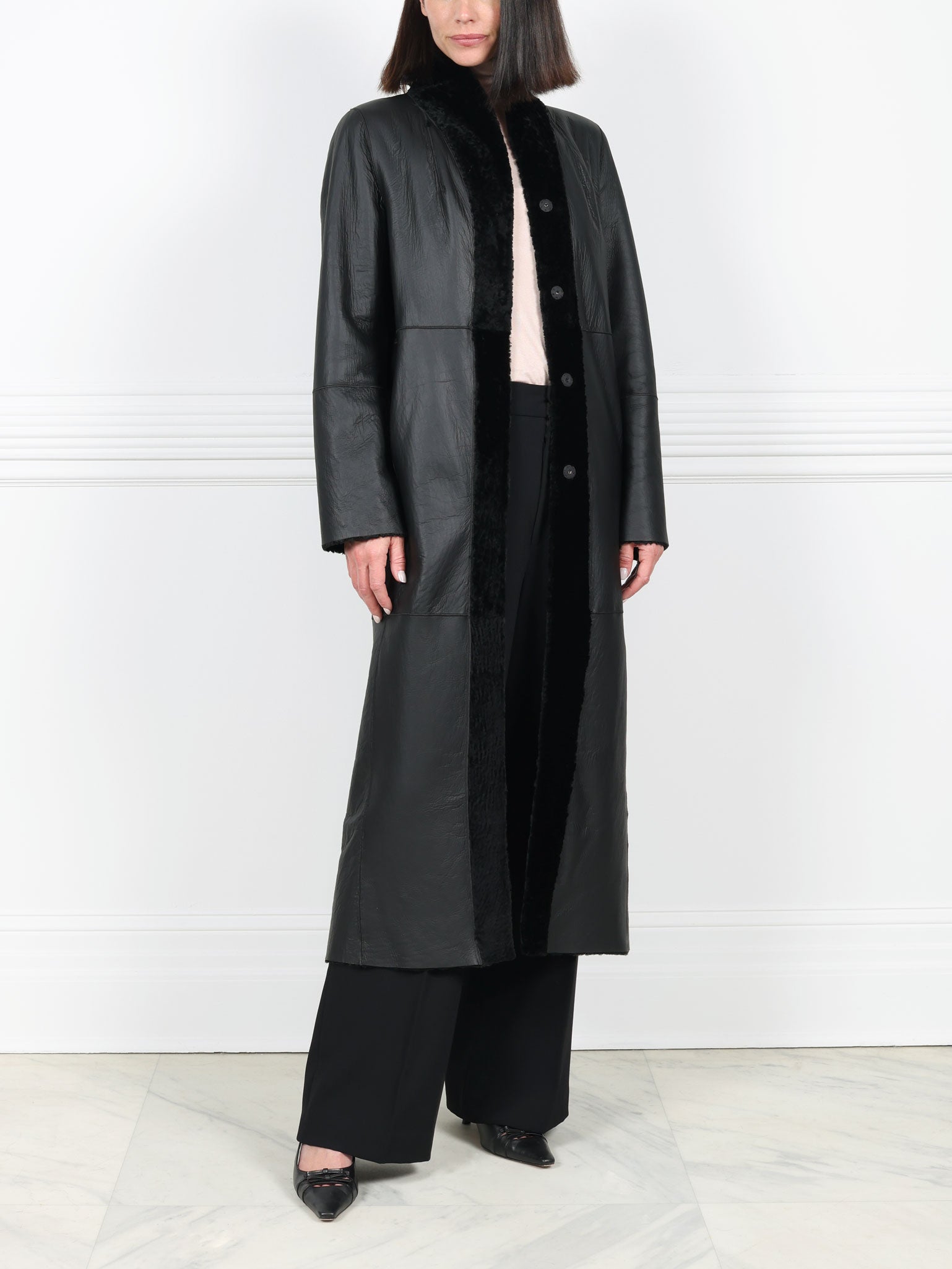 The Cleopatra Shearling Coat