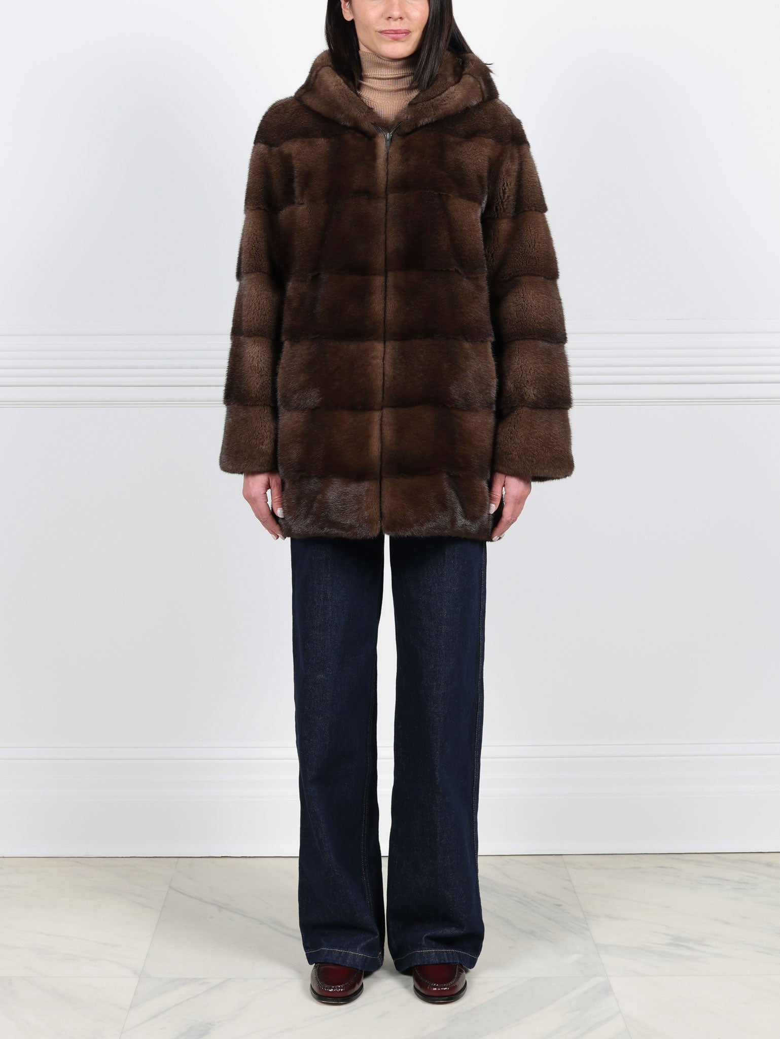 The Maggie Mink Fur Jacket