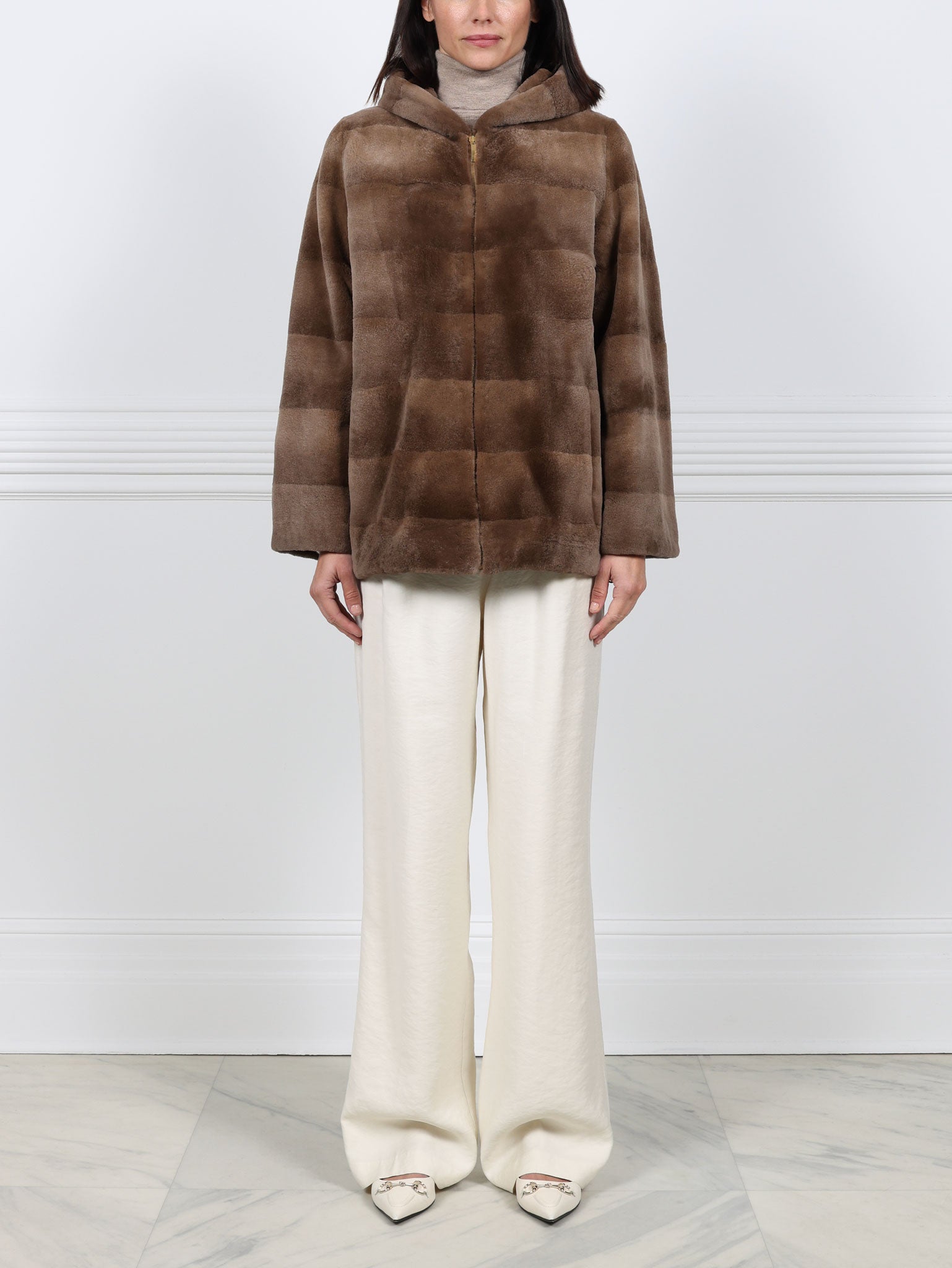 The Emma Sheared Mink Jacket