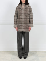 The Maggie Mink Fur Jacket
