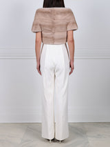 The Bridal Collection - The Ansley Mink Fur Shrug