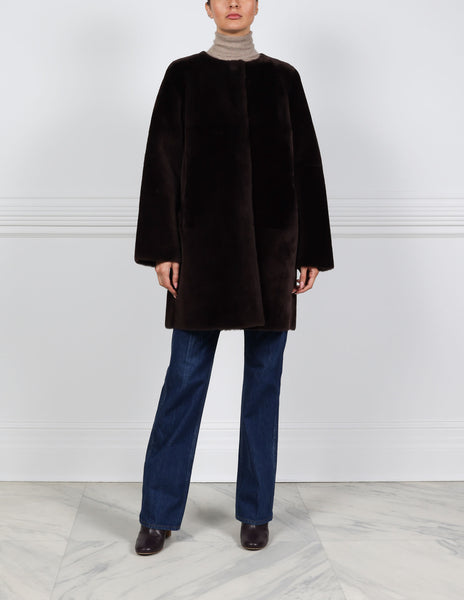 The Tempest Reversible Shearling Coat – POLOGEORGIS