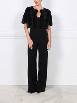 The Stratus Mink Fur Shrug