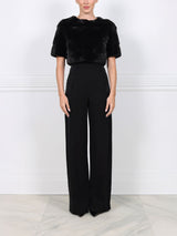 The Stratus Mink Fur Shrug