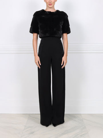 The Stratus Mink Fur Shrug