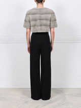 The Stratus Mink Fur Shrug