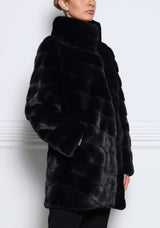 2481-BLACK-DIAGONAL-MINK-COAT-FUNNEL-COLLAR