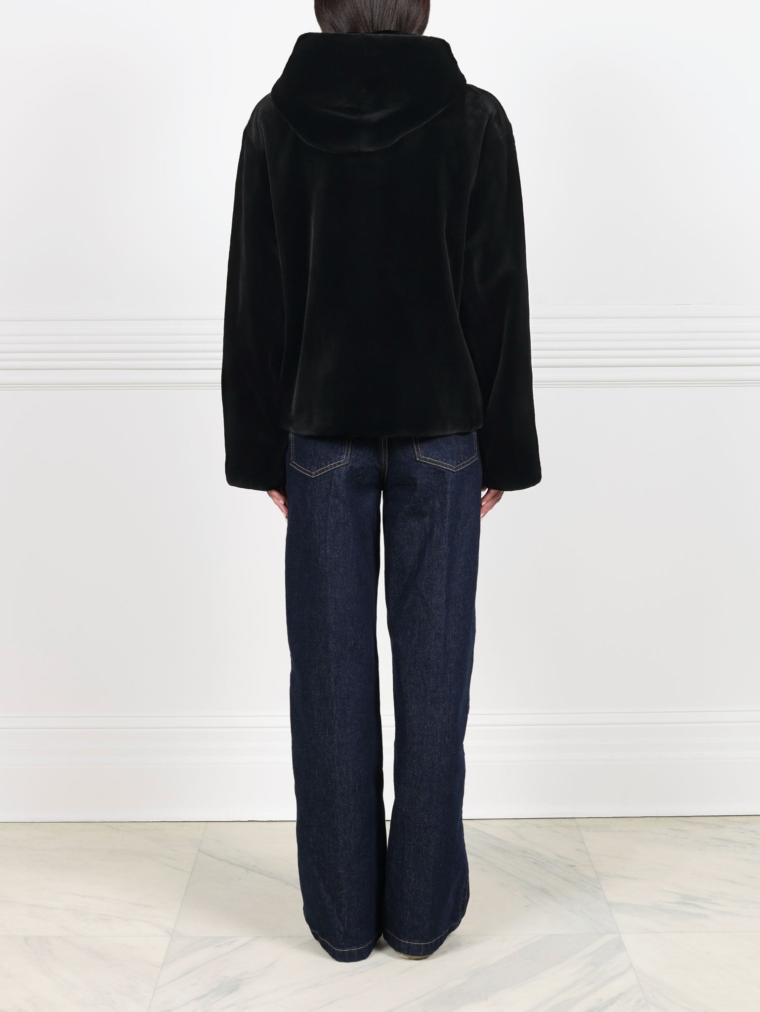 The Dahlia Sheared Mink Fur Jacket