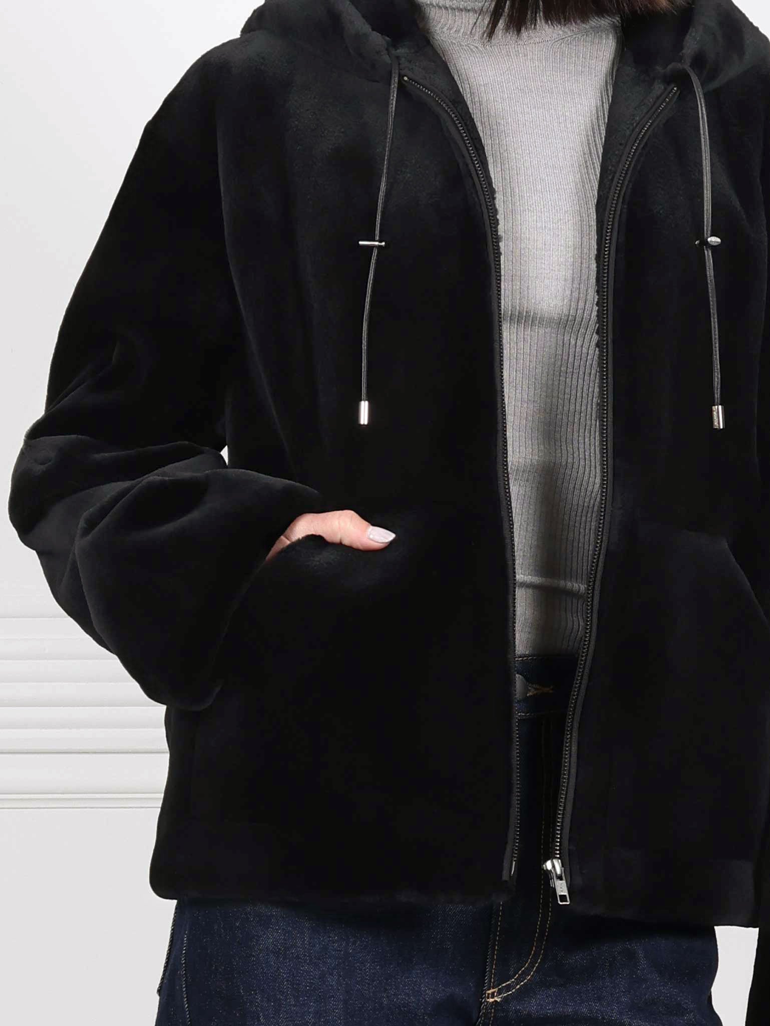 The Dahlia Sheared Mink Fur Jacket