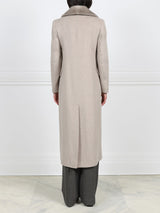 Chesterfield Coat with Mink Collar