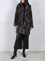 The Chevron Fen Upcycled Mink Coat