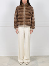 The Anya Sable Fur Jacket