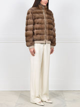 The Anya Sable Fur Jacket