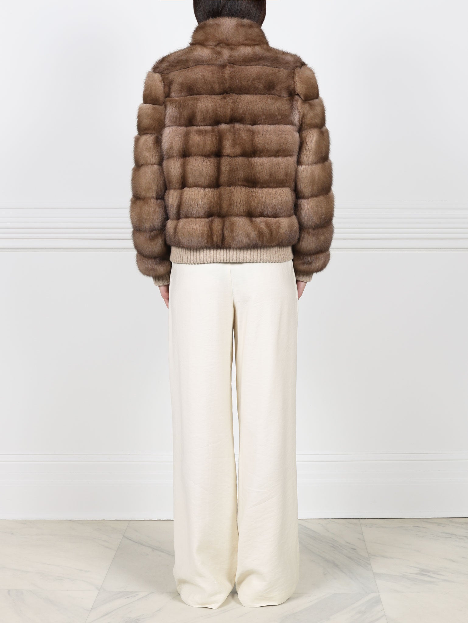 The Anya Sable Fur Jacket