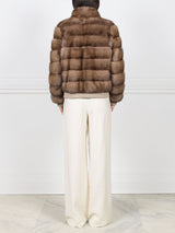 The Anya Sable Fur Jacket