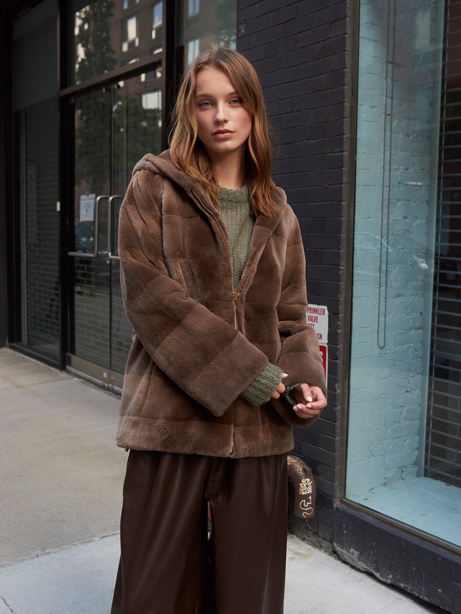 The Emma Sheared Mink Jacket