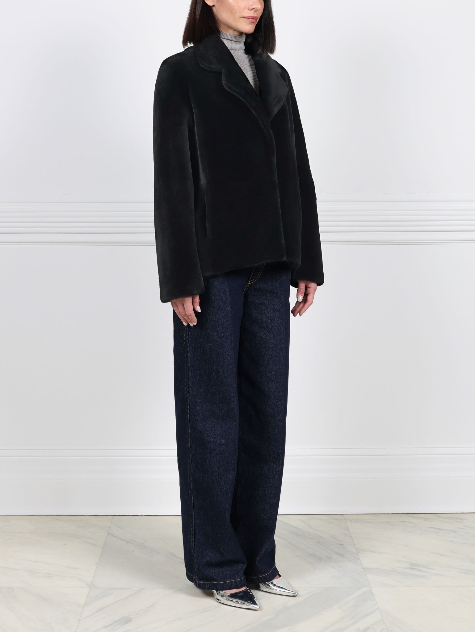 The Peak Shearling Jacket
