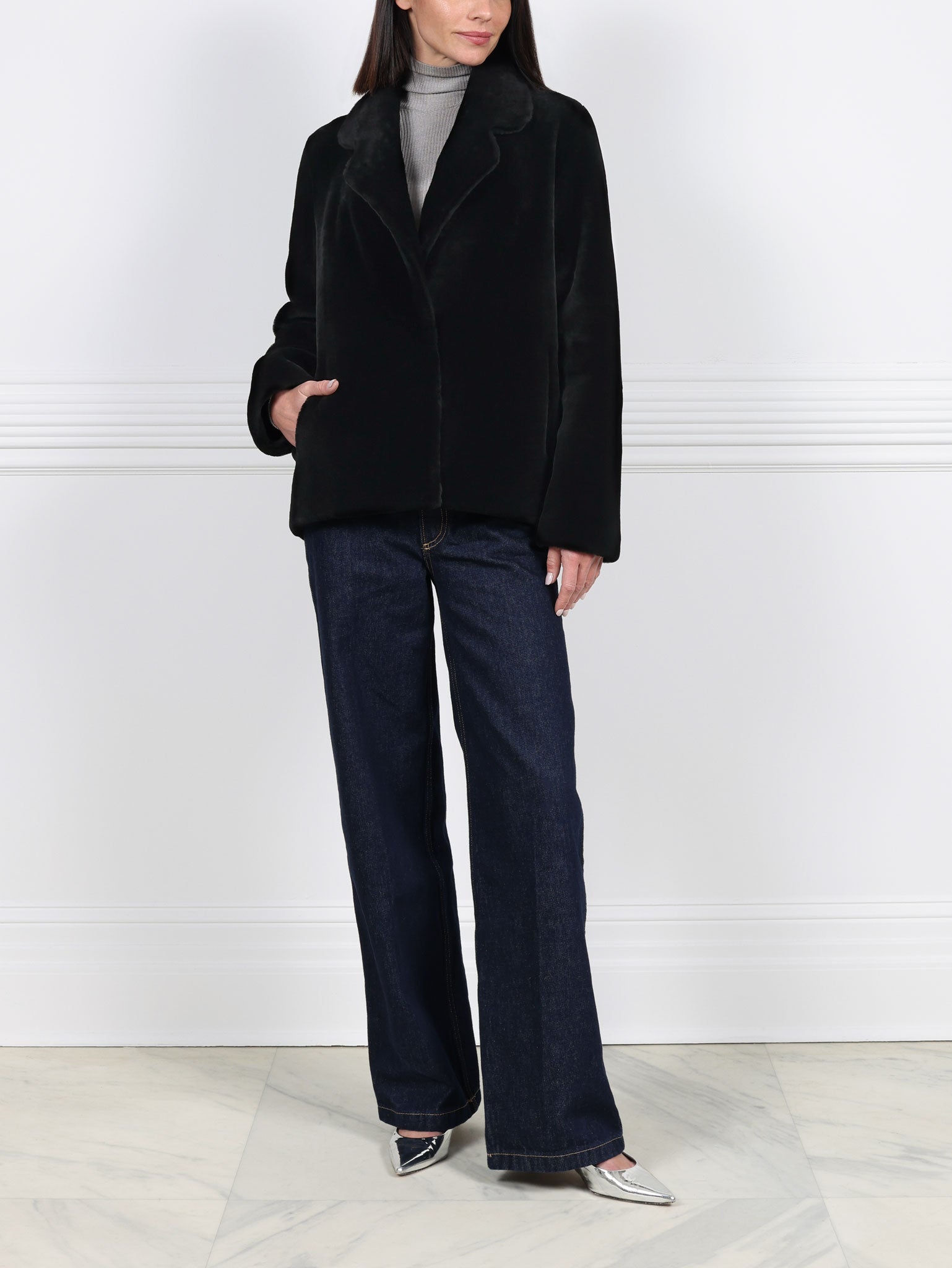 The Peak Shearling Jacket