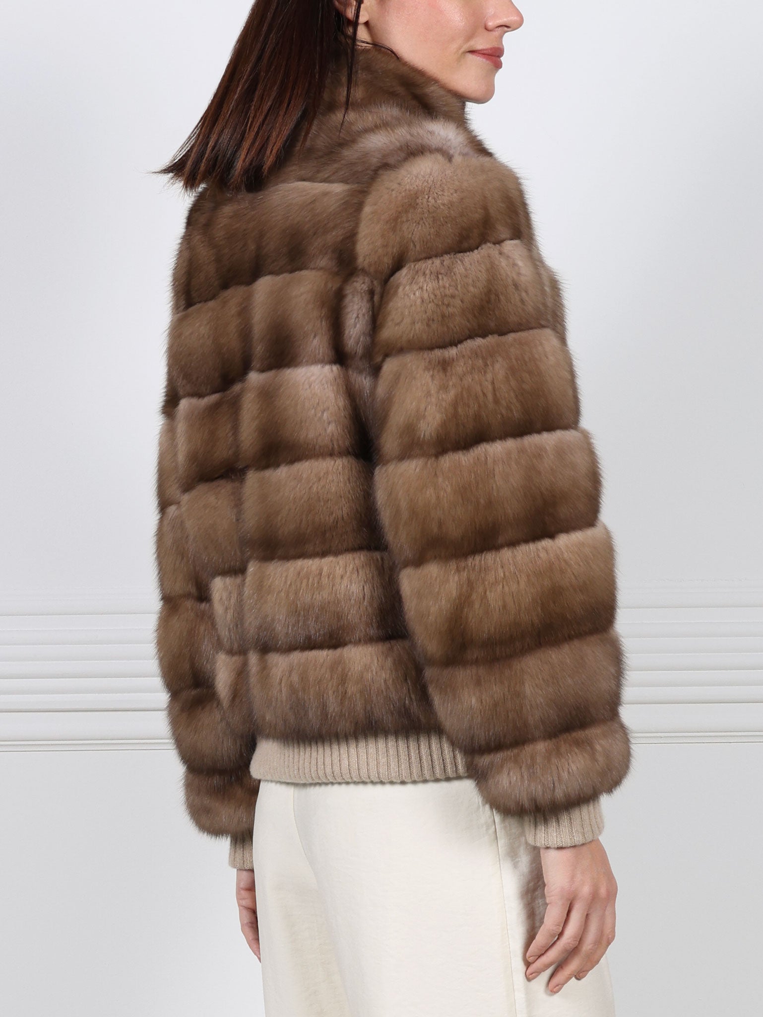 The Anya Sable Fur Jacket